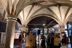 Soirée de vernissage de la salle XVIIIe siècle du musée historique de Haguenau